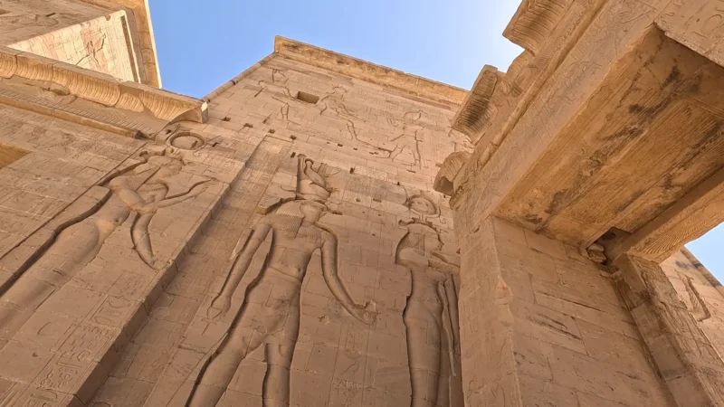 Templo de Philae, um dos mais bem conservados do Egito