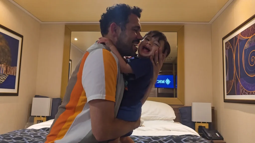 cabine interna navio cruzeiro