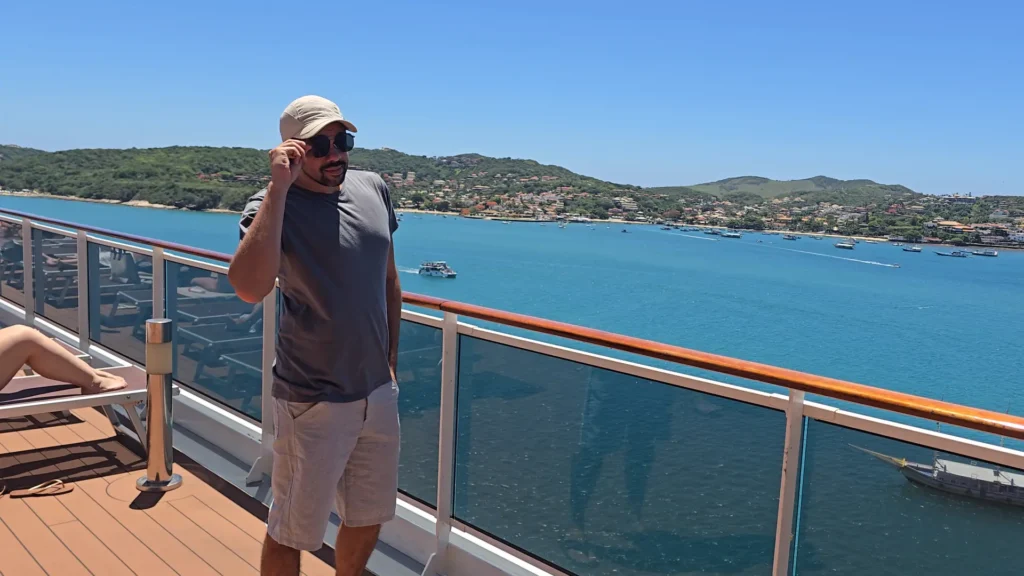 viagem cruzeiro curta experiência