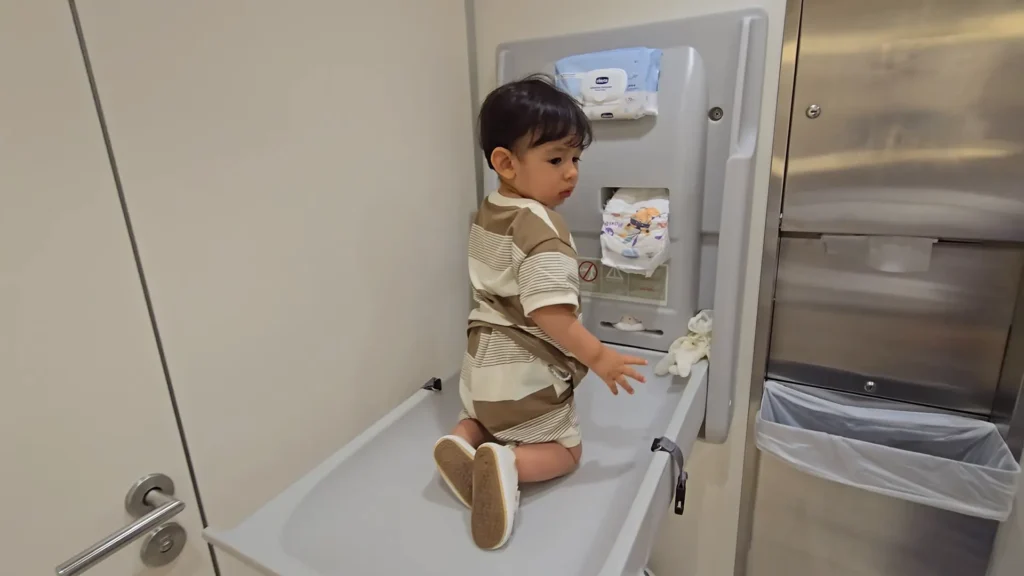 fraldario banheiro navio cruzeiro