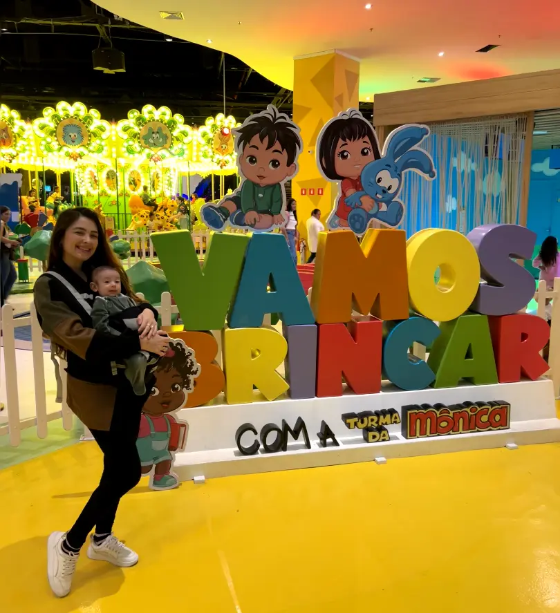 Entrada do Parque da Mônica em São Paulo