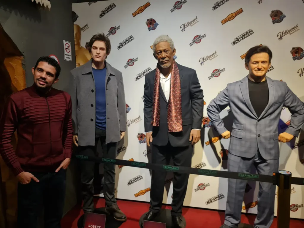 Personagens famosos expostos no Museu de Cera em Gramado