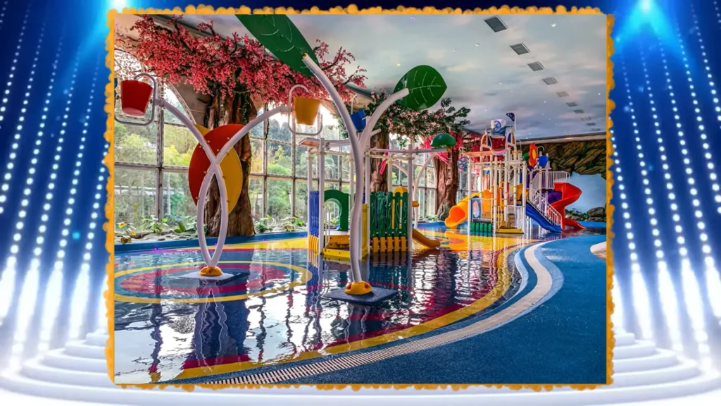 Área infantil do Aquamotion em Gramado