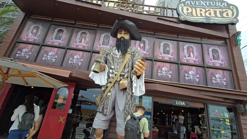 Entrada da Aventura Pirata em Balneário Camboriú