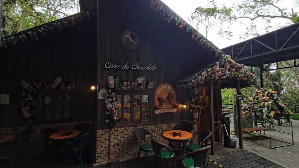 Casa do Chocolate no Parque Unipraias
