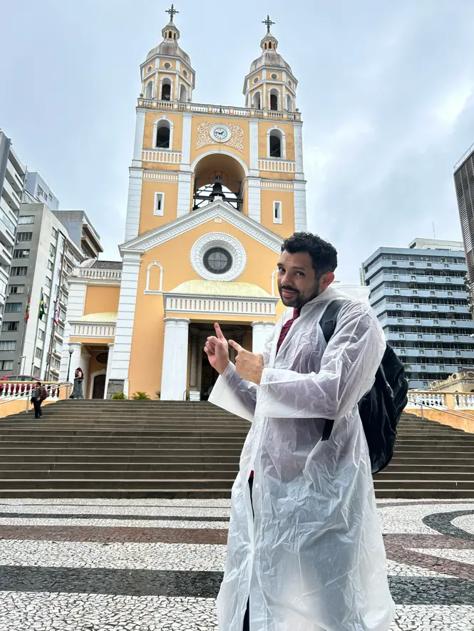 Catedral localizada no centro de Florianópolis