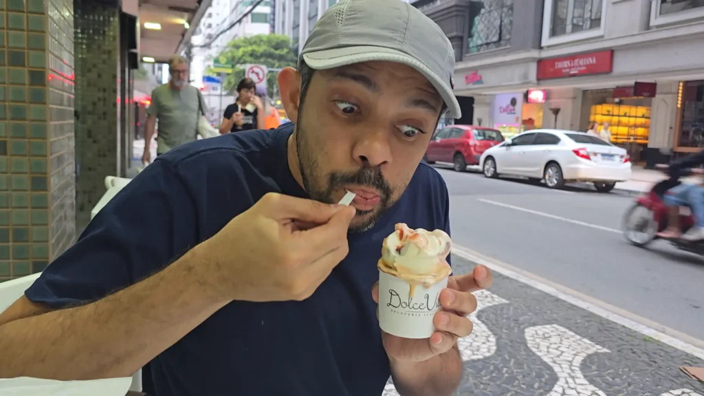 Dulce Vita Gelateria em Balneário Camboriú