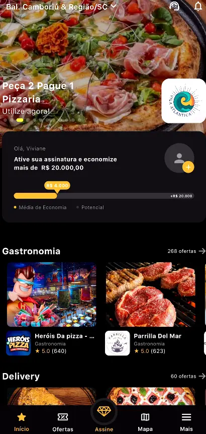 Aplicativo Prime Gourmet