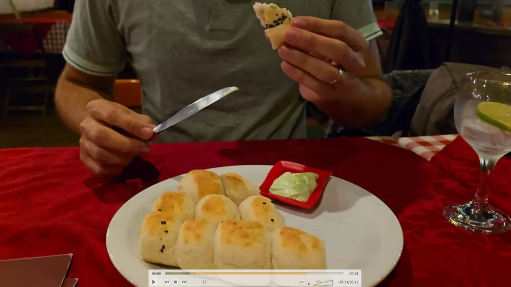 Pães artesanais do Renatus Restaurante
