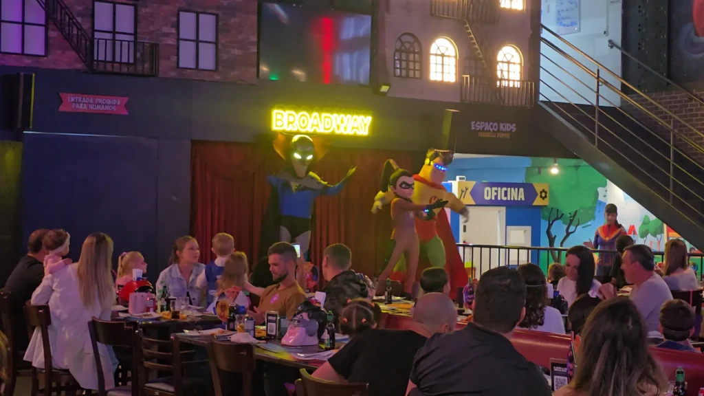 Personagens na Heróis da Pizza