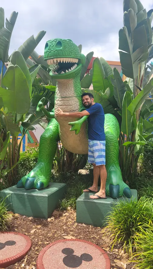 Área temática de Resort da Disney em Orlando